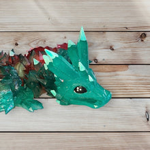 Load image into Gallery viewer, 3D Printed UV Resin Tiny Articulated Crystalwing Dragon