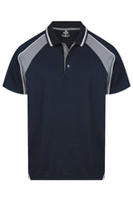 Load image into Gallery viewer, Aussie Pacific Panorama Mens Polo Shirt DTF Print Custom Logo