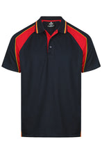 Load image into Gallery viewer, Aussie Pacific Panorama Mens Polo Shirt DTF Print Custom Logo