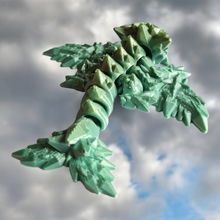 Load image into Gallery viewer, 3D Printed Mini Crystal Dragon Cinderwing