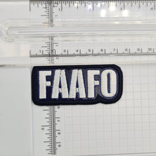 Load image into Gallery viewer, Embroidered Vinyl Iron Patch FAFFO
