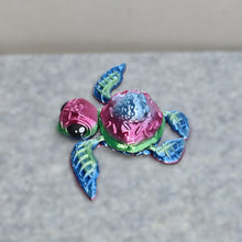 Load image into Gallery viewer, 3d Printed Silk Rainbow PLA Dessurtle Turtles Cinderwing