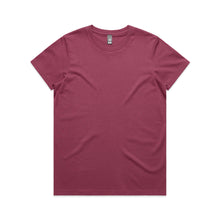 Load image into Gallery viewer, AS Colour Women’s Maple Tee – Midweight 180 GSM 100% Combed Cotton