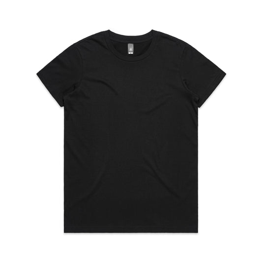AS Colour Maple Tee DTF Printed Womens Custom Logo