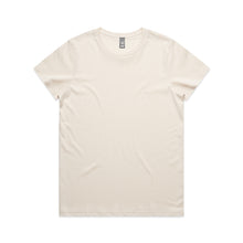 Load image into Gallery viewer, AS Colour Women’s Maple Tee – Midweight 180 GSM 100% Combed Cotton