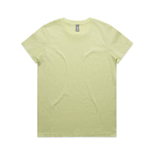 Load image into Gallery viewer, AS Colour Women’s Maple Tee – Midweight 180 GSM 100% Combed Cotton