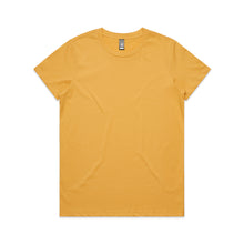 Load image into Gallery viewer, AS Colour Women’s Maple Tee – Midweight 180 GSM 100% Combed Cotton