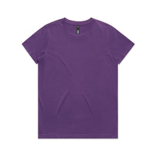 Load image into Gallery viewer, AS Colour Women’s Maple Tee – Midweight 180 GSM 100% Combed Cotton
