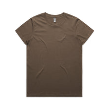 Load image into Gallery viewer, AS Colour Women’s Maple Tee – Midweight 180 GSM 100% Combed Cotton
