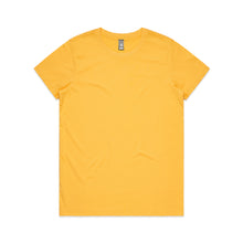 Load image into Gallery viewer, AS Colour Women’s Maple Tee – Midweight 180 GSM 100% Combed Cotton