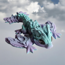 Load image into Gallery viewer, 3D Printed Mini Lunarwing Dragon Cinderwing