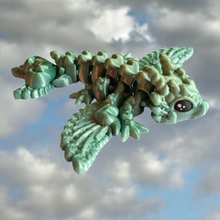 Load image into Gallery viewer, 3D Printed Mini Heart Dragon Cinderwing
