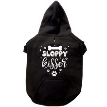 Load image into Gallery viewer, Funny Print Cosy Fleece Dog Hoodie – Adjustable Velcro Fit with Leash Hole
