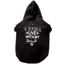 Load image into Gallery viewer, Funny Print Cosy Fleece Dog Hoodie – Adjustable Velcro Fit with Leash Hole