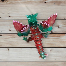 Load image into Gallery viewer, 3D Printed UV Resin Tiny Articulated Crystalwing Dragon
