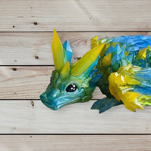 Load image into Gallery viewer, 3D Printed UV Resin Tiny Articulated Crystalwing Dragon