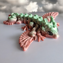Load image into Gallery viewer, 3D Printed Mini Heart Dragon Cinderwing