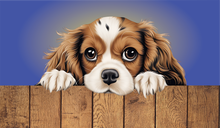 Load image into Gallery viewer, Dog Breed Faux Leather Keyrings – Cute Sublimated Designs