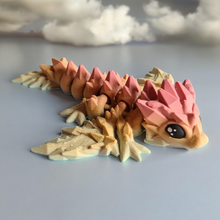Load image into Gallery viewer, 3D Printed Mini Crystal Dragon Cinderwing