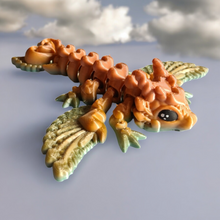 Load image into Gallery viewer, 3D Printed Mini Heart Dragon Cinderwing
