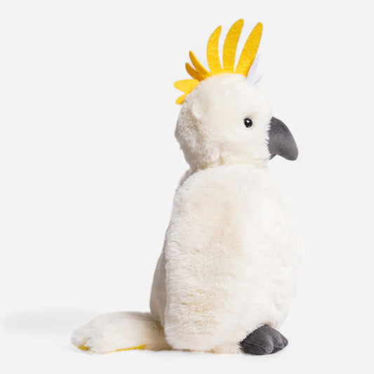 Furfolk Cockatoo Plush Toy – Soft Australian Wildlife Gift