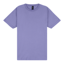 Load image into Gallery viewer, Purple t-shirt on a white background