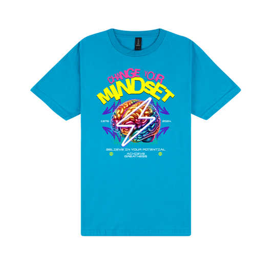 Mindset T-Shirt - DTF Printed Gildan Unisex Tee - 100% Ring-Spun Cotton