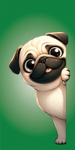 Load image into Gallery viewer, Dog Breed Faux Leather Keyrings – Cute Sublimated Designs