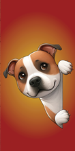 Load image into Gallery viewer, Dog Breed Faux Leather Keyrings – Cute Sublimated Designs