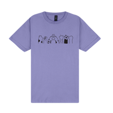 Load image into Gallery viewer, Cute Cat Paws - DTF Print Slogan T-Shirt
