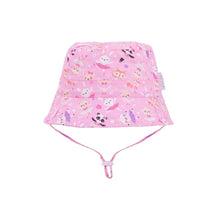 Load image into Gallery viewer, Kids Sun Hat & Wet Bag Set - Ballerina Design