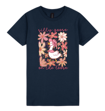 Load image into Gallery viewer, Silly Goose on the Loose - DTF Print Slogan Ladies Style Tee
