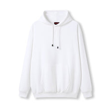 Load image into Gallery viewer, White hoodie on a white background