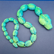Load image into Gallery viewer, 3d PLA Printed Two Tone Articulated Snake Cinderwing