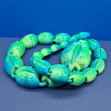 Load image into Gallery viewer, 3d PLA Printed Two Tone Articulated Snake Cinderwing