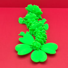 Load image into Gallery viewer, 3d PLA Printed Baby Green Clover Dragon Cinderwing