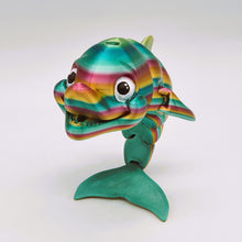 Load image into Gallery viewer, Flexi Factory 3d Printed Articulated Large Size Dolphin