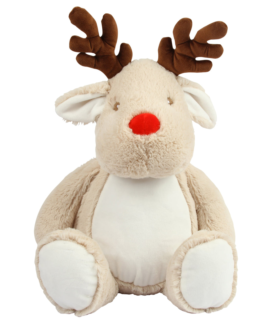 Reindeer - Personalised Embroidered Zippies by Mumbles