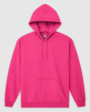 Load image into Gallery viewer, Pink hoodie on a light gray background
