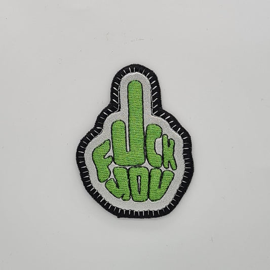 Embroidered Iron On Vinyl Patch Eff You