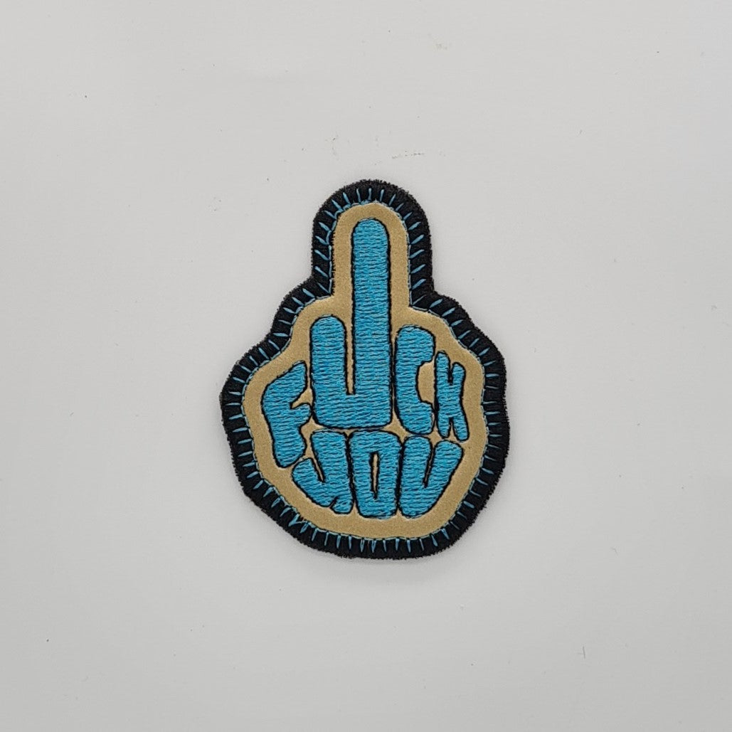 Embroidered Iron On Vinyl Patch Eff You