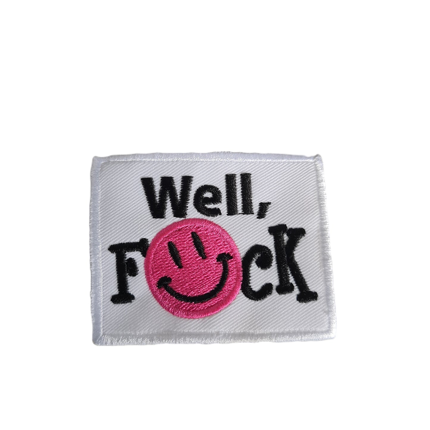 Embroidered Cloth Iron On Patch Funny Sweary