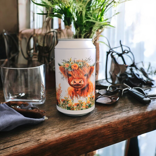 UV DTF Print Can Shaped Container with Lid