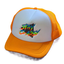 Load image into Gallery viewer, Embroidered &#39;Stay Classy&#39; Trucker Cap – Retro 80s Font, Vintage Style Hat
