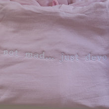 Load image into Gallery viewer, Not Mad Embroidered Phrase Hoodie Sz XL - Wear Your Mood
