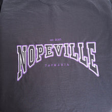 Load image into Gallery viewer, &quot;Nopeville&quot; Snarky Slogan Jumper – Anti-Social Vibes Only
