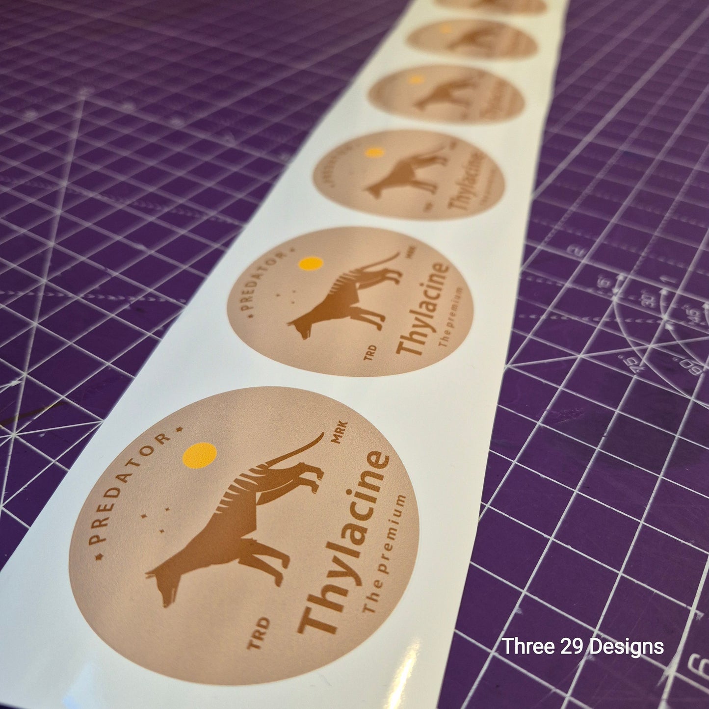 Custom Printed Round Stickers & Labels
