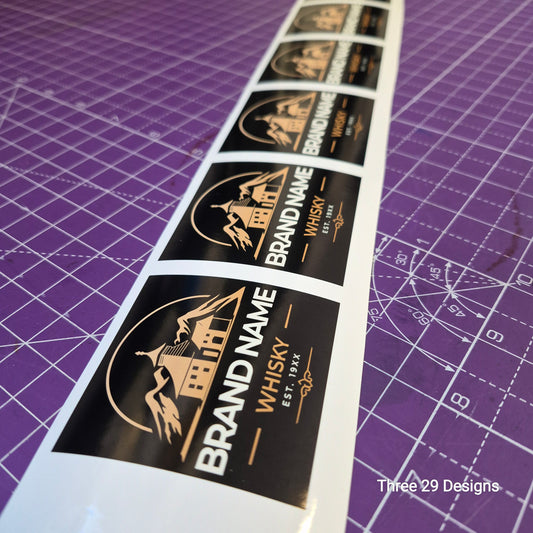 Custom Printed Square Stickers & Labels