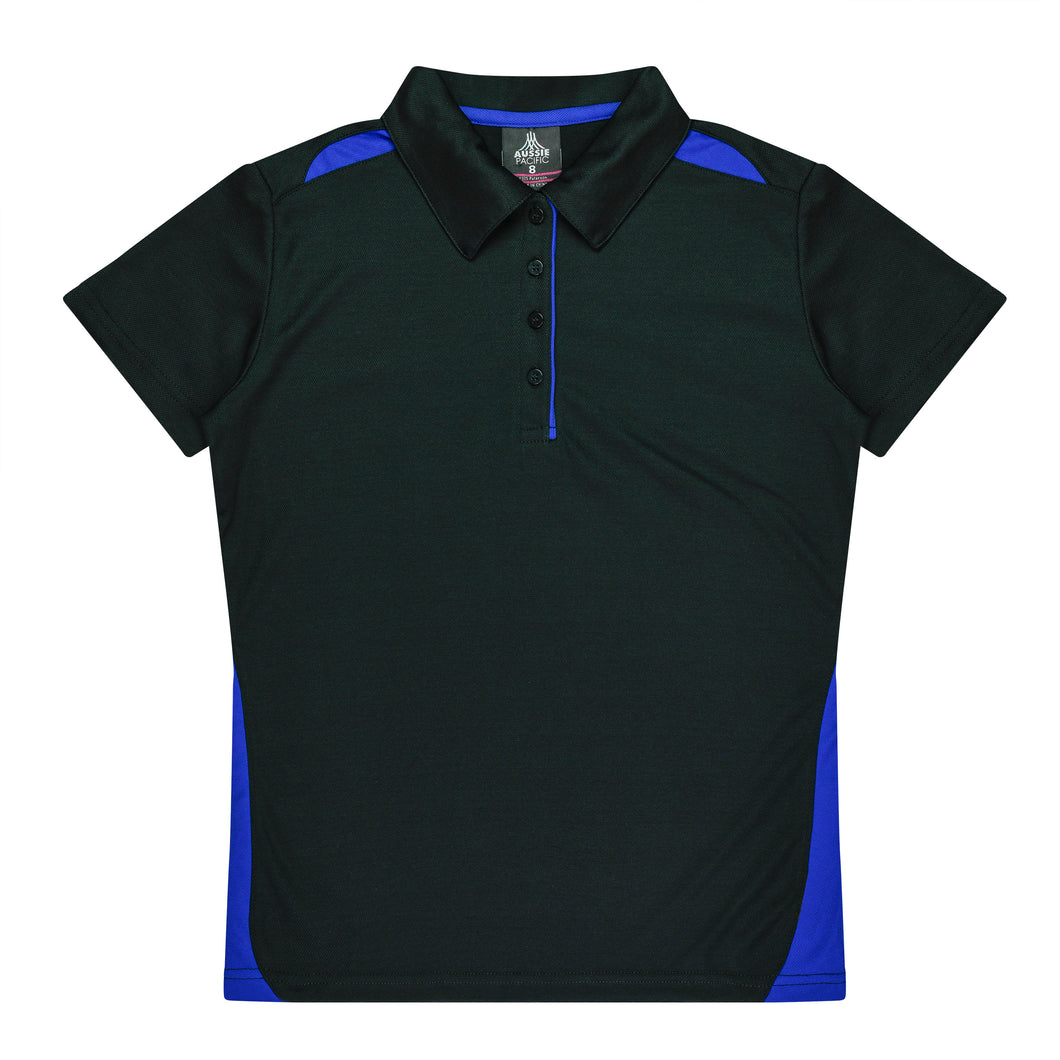 Aussie Pacific Paterson DTF Printed Ladies Polo Shirt Custom Logo