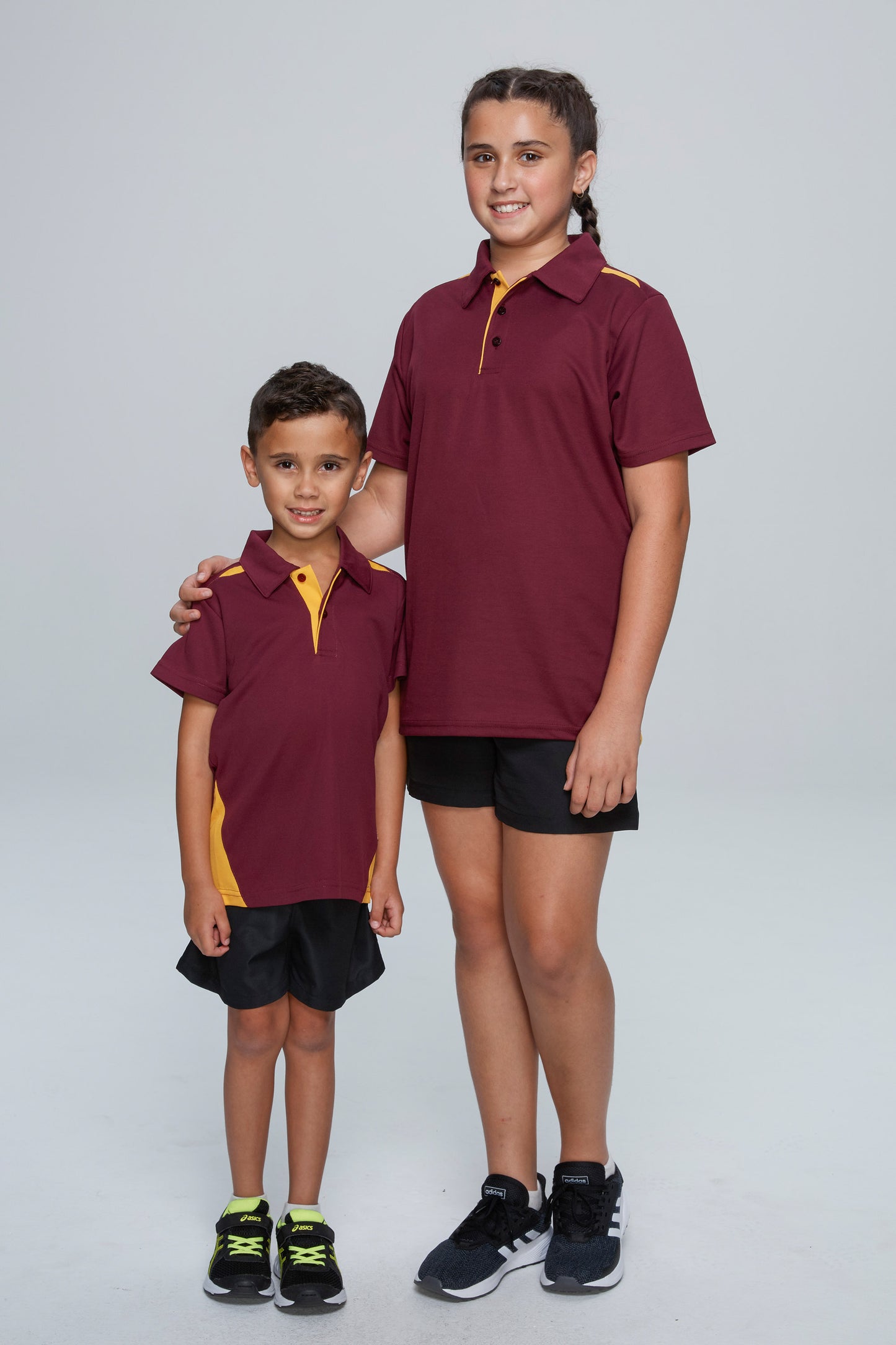 Aussie Pacific Paterson DTF Printed Kids Polo Custom Logo
